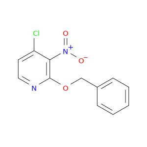 Pyridine, 4-chloro-3-nitro-2-(phenylmethoxy)-