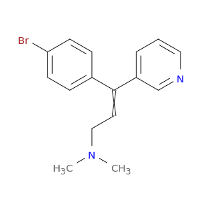2-Propen-1-amine, 3-(4-bromophenyl)-N,N-dimethyl-3-(3-pyridinyl)-