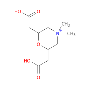 Morpholinium,2,6-bis(carboxymethyl)-4,4-dimethyl-, inner salt, cis- (9CI)
