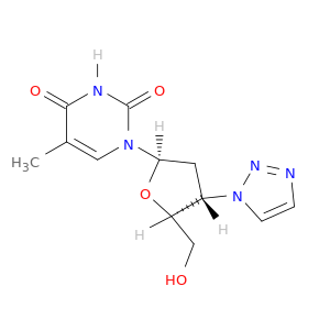 Thymidine,3'-deoxy-3'-(1H-1,2,3-triazol-1-yl)- (9CI)