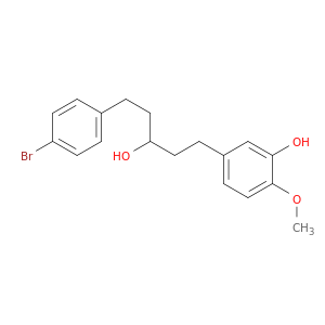 5-(5-(4-Bromophenyl)-3-hydroxypentyl)-2-methoxyphenol