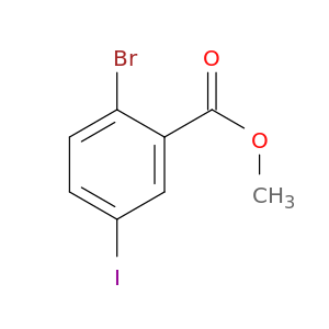 2-溴-5-碘苯甲酸甲酯