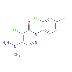4-氯-2-(2,4-二氯苯基)-5-(1-甲基氢苯基)-3(2H)-吡啶啉酮