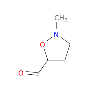 5-Isoxazolidinecarboxaldehyde, 2-methyl-