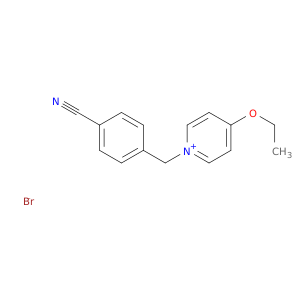 Pyridinium, 1-[(4-cyanophenyl)methyl]-4-ethoxy-, bromide