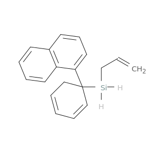 Silane, 1-naphthalenylphenyl-2-propenyl-