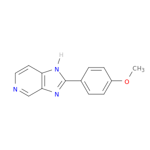 1H-Imidazo[4,5-c]pyridine, 2-(4-methoxyphenyl)-