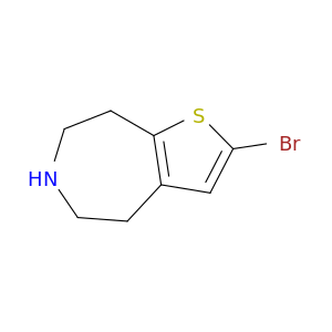 4H-Thieno[2,3-d]azepine,2-bromo-5,6,7,8-tetrahydro-