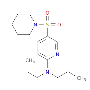 5-(PIPERIDIN-1-YLSULFONYL)-N,N-DIPROPYL-PYRIDIN-2-AMINE