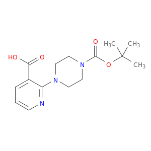 2-{4-[(叔丁氧基)羰基]哌嗪-1-基}吡啶-3-羧酸