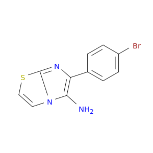 6-(4-Bromophenyl)imidazo[2,1-b][1,3]thiazol-5-amine