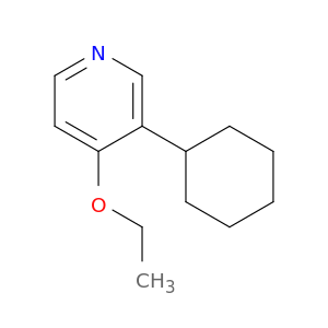 Pyridine, 3-cyclohexyl-4-ethoxy-