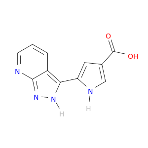 5-(1H-吡唑并[3,4-b]吡啶-3-基)-1H-吡咯-3-羧酸