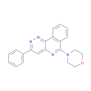 6-MORPHOLINO-3-PHENYLPYRIDAZINO[4,3-C]ISOQUINOLINE