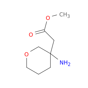 methyl 2-(3-aminooxan-3-yl)acetate