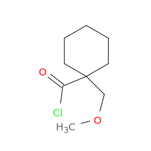环己烷羰基氯,1-(甲氧基甲基)-