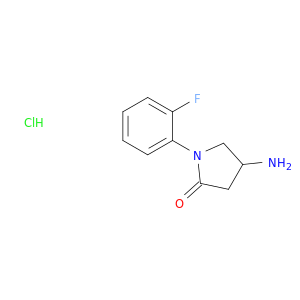 4-氨基-1-(2-氟苯基)吡咯烷-2-酮盐酸