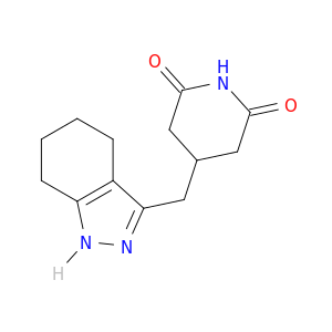 2,6-Piperidinedione,4-[(4,5,6,7-tetrahydro-1H-indazol-3-yl)methyl]-