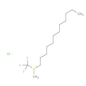 Sulfonium, dodecylmethyl(trifluoromethyl)-, chloride
