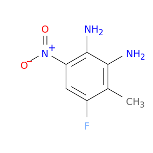4-Fluoro-3-methyl-6-nitrobenzene-1,2-diamine