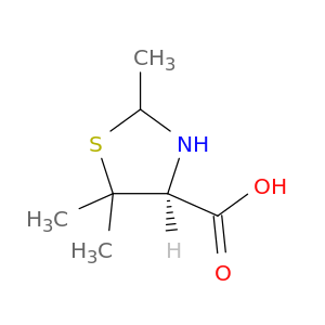 (4S,2RS)-2,5,5-三甲基噻唑啉-4-羧酸