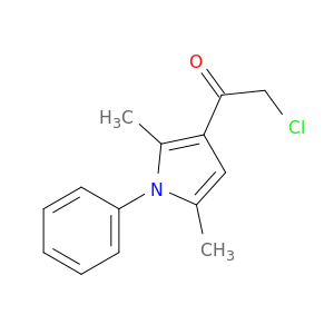 2-氯-1-(2,5-二甲基-1-苯基-1H-吡咯-3-基)乙酮