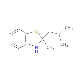 Benzothiazole, 2,3-dihydro-2-methyl-2-(2-methylpropyl)-