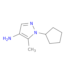 1-Cyclopentyl-5-methyl-1H-pyrazol-4-amine