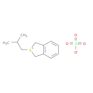 Benzo[c]thiophenium, 1,3-dihydro-2-(2-methylpropyl)-, perchlorate