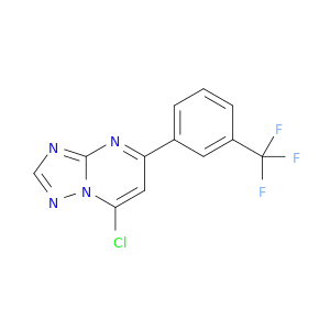 [1,2,4]Triazolo[1,5-a]pyrimidine,7-chloro-5-[3-(trifluoromethyl)phenyl]-