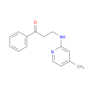 1-Propanone, 3-[(4-methyl-2-pyridinyl)amino]-1-phenyl-