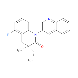 [1(2H),3'-Biquinolin]-2-one, 3-ethyl-5-fluoro-3,4-dihydro-3-methyl-