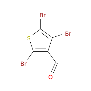 3-Thiophenecarboxaldehyde, 2,4,5-tribromo-