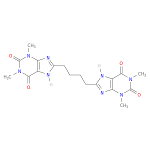1H-Purine-2,6-dione,8,8'-(1,4-butanediyl)bis[3,7-dihydro-1,3-dimethyl-(9CI)