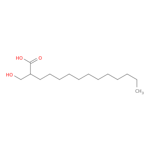 Tetradecanoic acid, 2-hydroxymethyl-