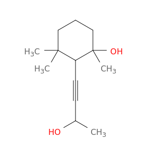 Cyclohexanol, 2-(3-hydroxy-1-butynyl)-1,3,3-trimethyl-