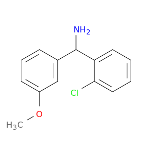 (2-Chlorophenyl)(3-methoxyphenyl)methanamine