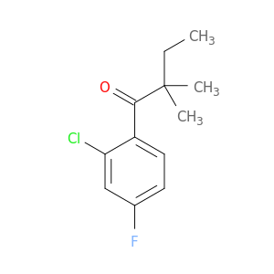 2'-CHLORO-2,2-DIMETHYL-4'-FLUOROBUTYROPHENONE