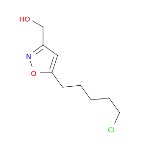 3-Isoxazolemethanol, 5-(5-chloropentyl)-