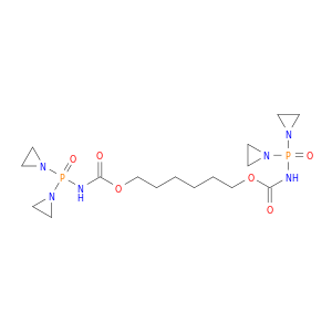hexane-1,6-diyl bis{[bis(aziridin-1-yl)phosphoryl]carbamate}