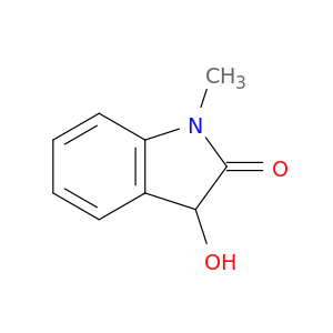 2H-Indol-2-one, 1,3-dihydro-3-hydroxy-1-methyl-