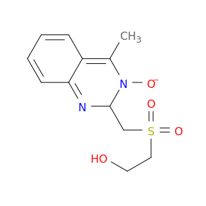 Ethanol,2-[[(4-methyl-3-oxido-2-quinazolinyl)methyl]sulfonyl]-