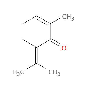 2-Cyclohexen-1-one, 2-methyl-6-(1-methylethylidene)-