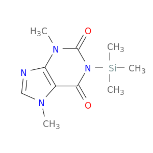 1H-Purine-2,6-dione, 3,7-dihydro-3,7-dimethyl-1-(trimethylsilyl)-