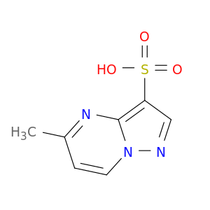 Pyrazolo[1,5-a]pyrimidine-3-sulfonic acid, 5-methyl-