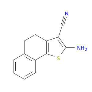 Naphtho[1,2-b]thiophene-3-carbonitrile, 2-amino-4,5-dihydro-