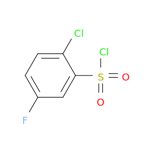 2-氯-5-氟苯-1-磺酰氯