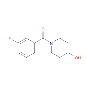4-Piperidinol, 1-(3-fluorobenzoyl)-