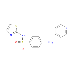 Benzenesulfonamide, 4-amino-N-2-thiazolyl-, compd. with pyridine(1:1)