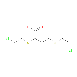 2-[(2-chloroethyl)sulfanyl]ethyl[(2-chloroethyl)sulfanyl]acetate